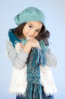 Funny little girl