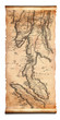 Photo: Ancient scroll map Ancient scroll map
