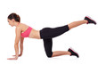 Photo: Woman exercising Woman exercising