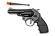 gun on the white background