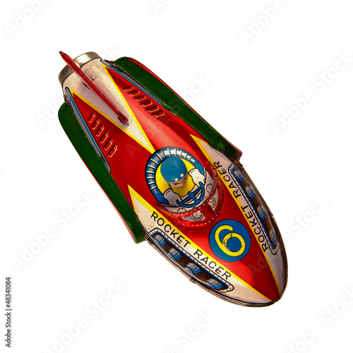 Photo: tin space rocket tin space rocket