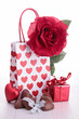 valentine gift and chocolates