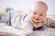 Adorable smiling baby