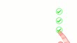 Filling the rounded fields 1