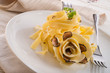  tagliatelle with summer truffle .