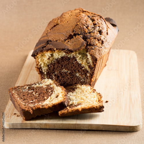 Photo: Gateau marbré Gateau marbré