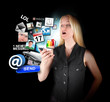 Smart Phone Girl with Surprise Apps