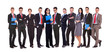 Successful happy business team