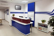 Reception in a fitness center