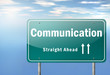 Highway Signpost "Communication"