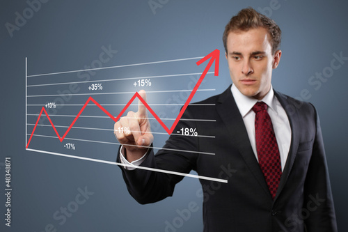 Photo: Man with Chart Man with Chart
