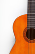Detail of acoustic guitar