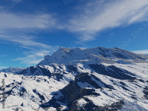 Illustration: Cime innevate Cime innevate