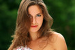 Photo: Young beautiful woman enjoy summer Young beautiful woman enjoy summer