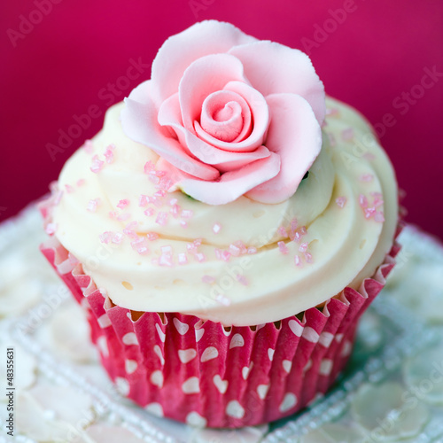 Photo: Rose cupcake Rose cupcake