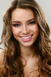 Young beautifil latino woman smiling