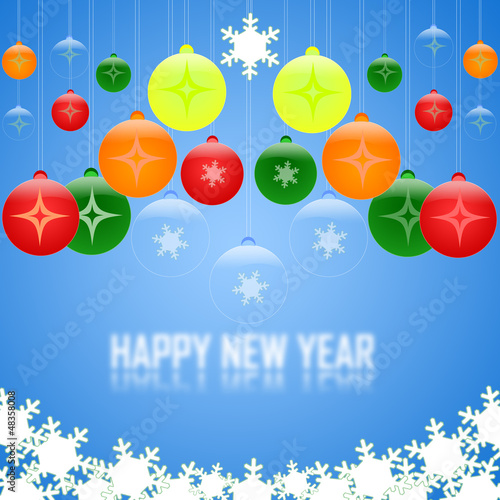 Illustration: New year Design New year Design