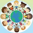 Vector: Children in unity Children in unity