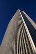 Photo: Office Tower rising into the Deep Blue Sky Facing Left Office Tower rising into the Deep Blue Sky Facing Left