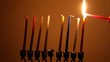 Ignition Chanukah candles