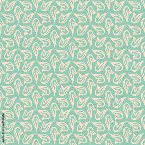 Vector: delicate vector flourish seamless pattern delicate vector flourish seamless pattern