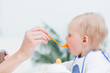 Baby eating