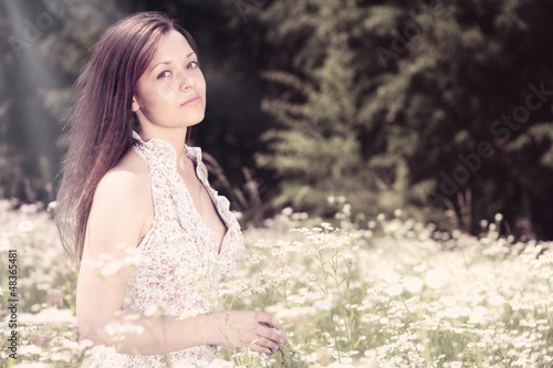 Photo: Country. Female portrait Country. Female portrait