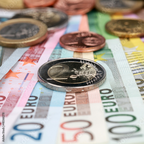Photo: Zwei Euro Münze Zwei Euro Münze