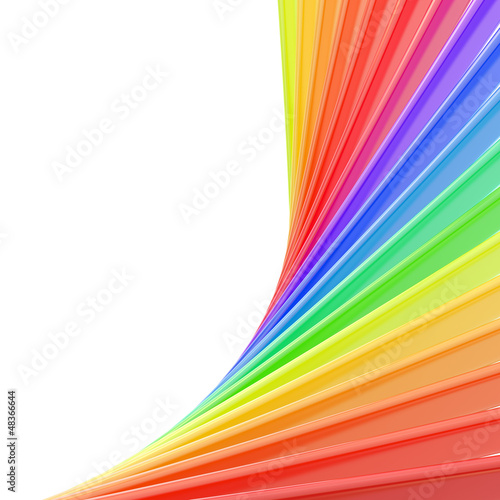 Illustration: Copyspace background of rainbow colored composition Copyspace background of rainbow colored composition