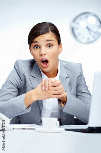 Photo: Genuine surprise Genuine surprise