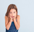 Photo: Girl with astonished expression Girl with astonished expression