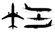 Arplanes silhouettes