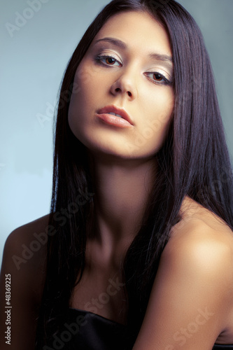 Photo: beautiful woman portrait beautiful woman portrait