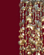 Valentine's Day Gold Heart Garland