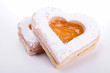 heart shape biscuit