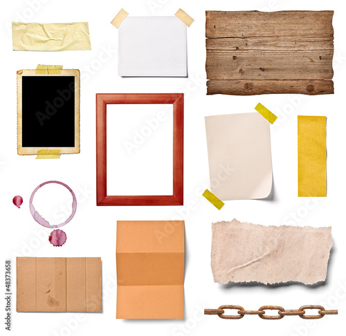 Photo: grunge objects grunge objects