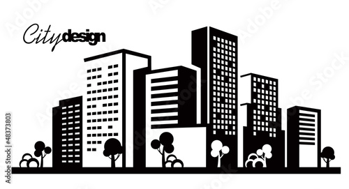 Vector: black city black city