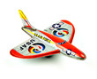 vintage tin plane
