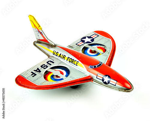 Photo: vintage tin plane vintage tin plane