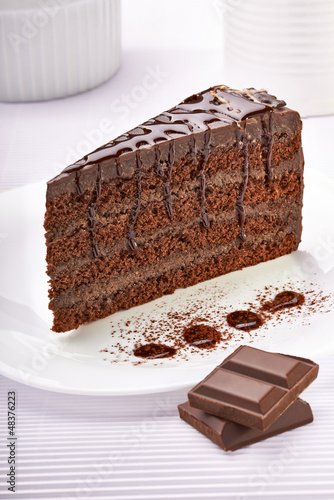 Photo: cream chocolate fruit cake sweet food dessert cream chocolate fruit cake sweet food dessert