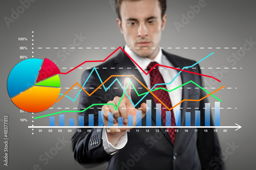 Photo: Man with Chart Man with Chart