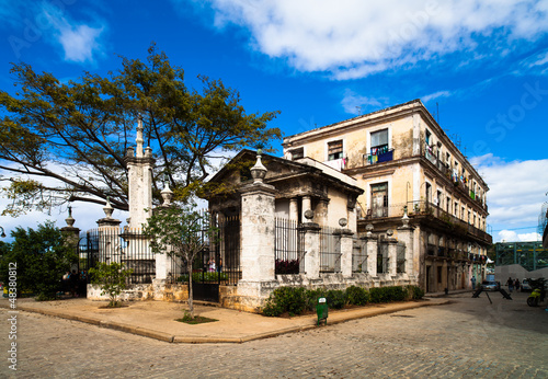 Kuba Havanna Stadt Postgebäude