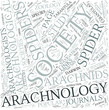 Arachnology Disciplines Concept