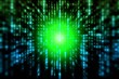 Illustration: Abstract Matrix Background Abstract Matrix Background