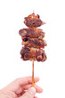 Rolled chicken liver