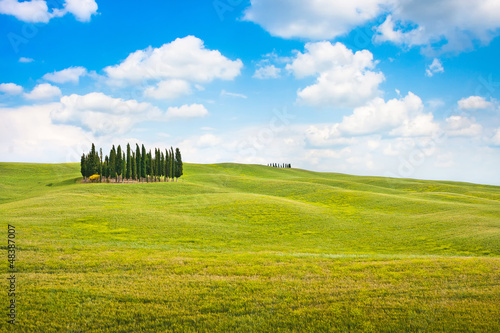Photo: Beautiful landscape in Tuscany, Italy Beautiful landscape in Tuscany, Italy