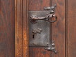 Nostalgisch anmutendes Metallschloss