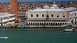 Panorama from Campanille tower in Venice,Italy