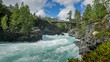 Mountain river, Opland, Norway