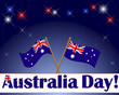 Australia Day background.